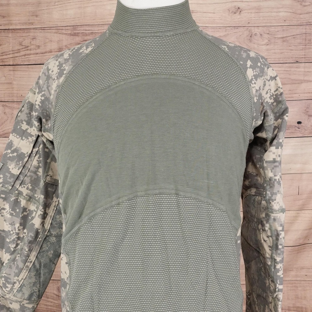 Massif Army Combat Shirt Mens Large Green UCP Camo Sleeves Tactical ACS US Army